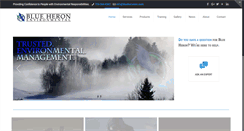 Desktop Screenshot of blueheronenv.com